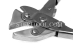 #10013 - 6"(150mm) Stainless Steel Parallel Jaw Plier w/ Cutters. - 10013