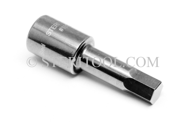 #10910 - 1/16" Hex x 3/8 DR Stainless Steel Bit. 3/8 dr, 3/8dr, 3/8-dr, hex, bit, staInless steel